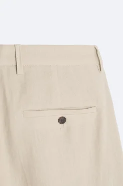 Discount PANTALÓN TRAJE 100% LINO Hombre Pantalones