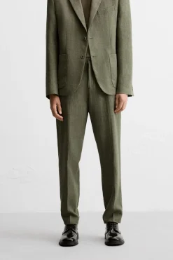 Discount PANTALÓN TRAJE ALGODÓN - LINO Hombre Pantalones