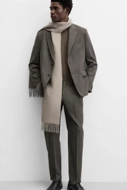 Best PANTALÓN TRAJE CUADROS Hombre Pantalones