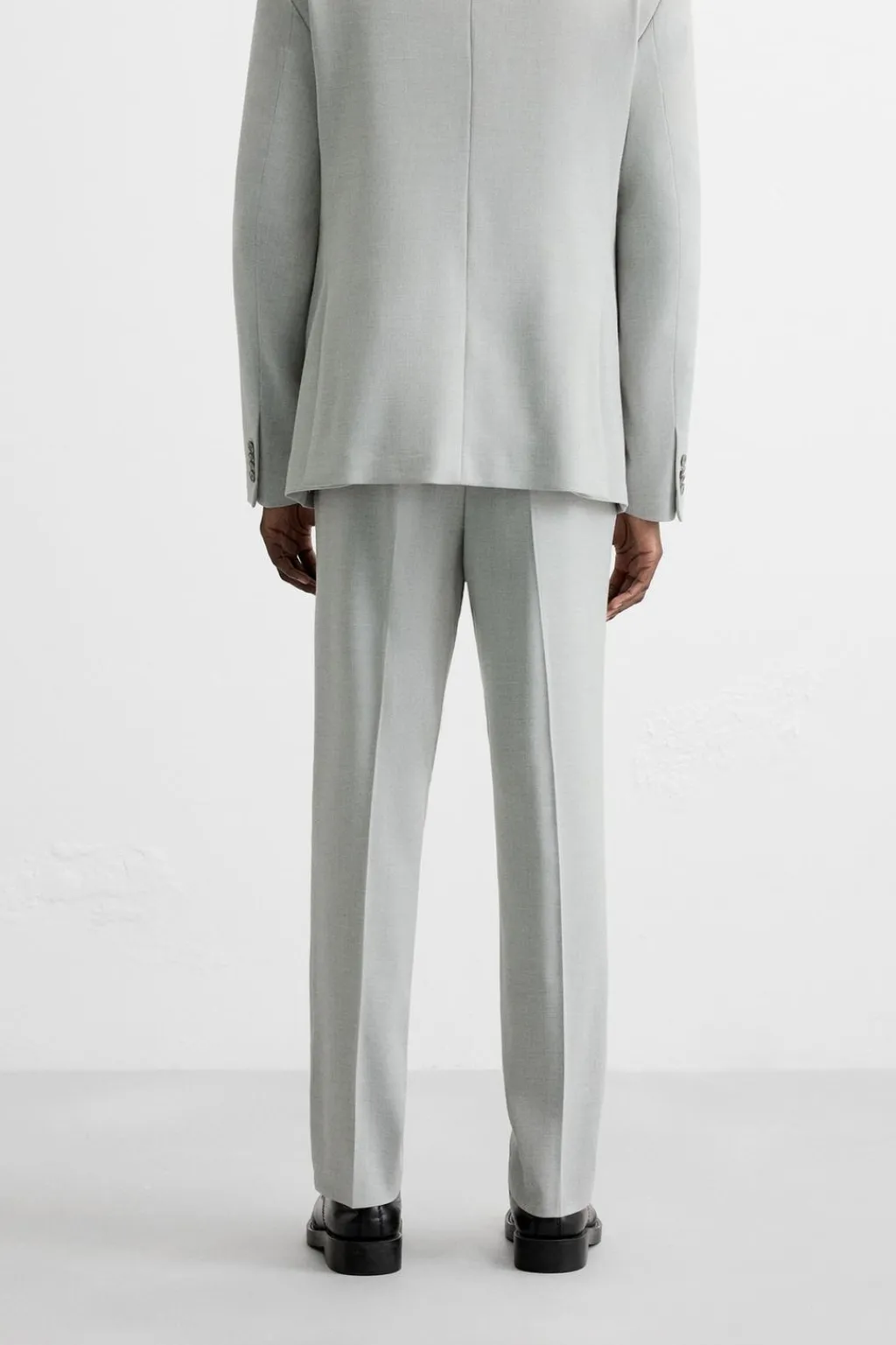 New PANTALÓN TRAJE ESTRUCTURA Hombre Pantalones