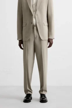 Best PANTALÓN TRAJE ESTRUCTURA Hombre Pantalones