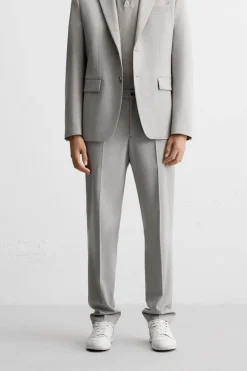 Sale PANTALÓN TRAJE ESTRUCTURA Hombre Pantalones