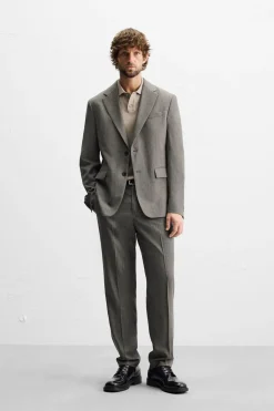 Discount PANTALÓN TRAJE PATA DE GALLO Hombre Pantalones