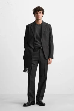 Outlet PANTALÓN TRAJE TWILL LANA Hombre Pantalones