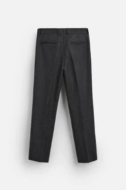 Outlet PANTALÓN TRAJE TWILL LANA Hombre Pantalones