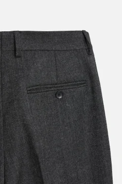 Outlet PANTALÓN TRAJE TWILL LANA Hombre Pantalones