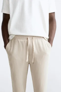 Online PANTALÓN VISCOSA - LINO Hombre Pantalones