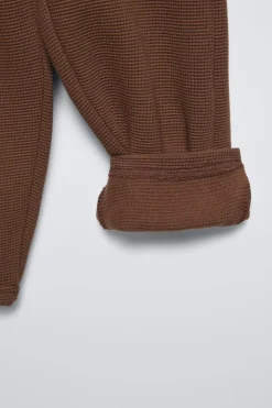 Niños ZARA 1½ - 6 Años·Pantalones|1½ - 6 Años·Pantalones / Leggings<PANTALÓN WAFFLE