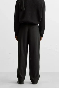 New PANTALÓN WIDE FIT PLIEGUES Hombre Pantalones