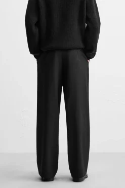 New PANTALÓN WIDE FIT PLIEGUES Hombre Pantalones