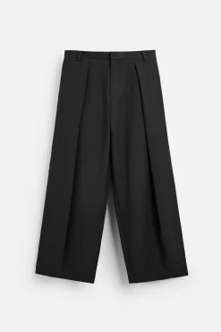 New PANTALÓN WIDE FIT PLIEGUES Hombre Pantalones