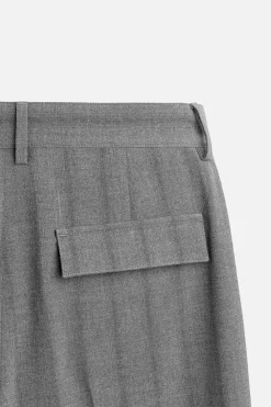 Discount PANTALÓN WIDE FIT TRAJE RAYAS Hombre Pantalones