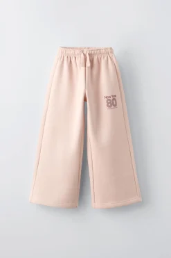 Niños ZARA 6 - 14 Años·Pantalones|6 - 14 Años·Deporte / Jogging<PANTALÓN WIDE LEG