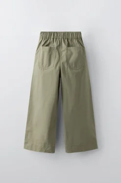 Niños ZARA 6 - 14 Años·Pantalones<PANTALÓN WIDE LEG
