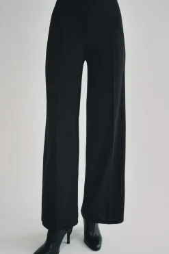 Clearance PANTALÓN WIDE LEG CREPE Mujer Pantalones