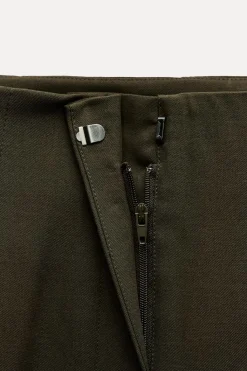 Online PANTALÓN WIDE LEG PINZAS Mujer Pantalones