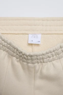 Niños ZARA 6 - 14 Años·Pantalones|6 - 14 Años·Deporte / Jogging<PANTALÓN WIDELEG NERVIO