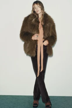 Hot PANTALÓN ZW COLLECTION BOOTCUT TIRO MEDIO CONTOUR PANA Mujer Pantalones