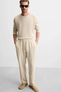 Hot PANTALON ESTRUCTURA RAYAS Hombre Pantalones