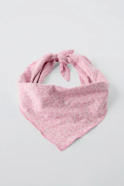 Niños ZARA 1½ - 6 Años·Accesorios|6 - 14 Años·Accesorios<PAÑOLETA TRIANGULAR ANIMAL PRINT