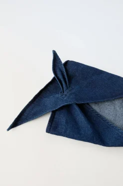 Niños ZARA 1½ - 6 Años·Accesorios|6 - 14 Años·Accesorios<PAÑOLETA TRIANGULAR DENIM