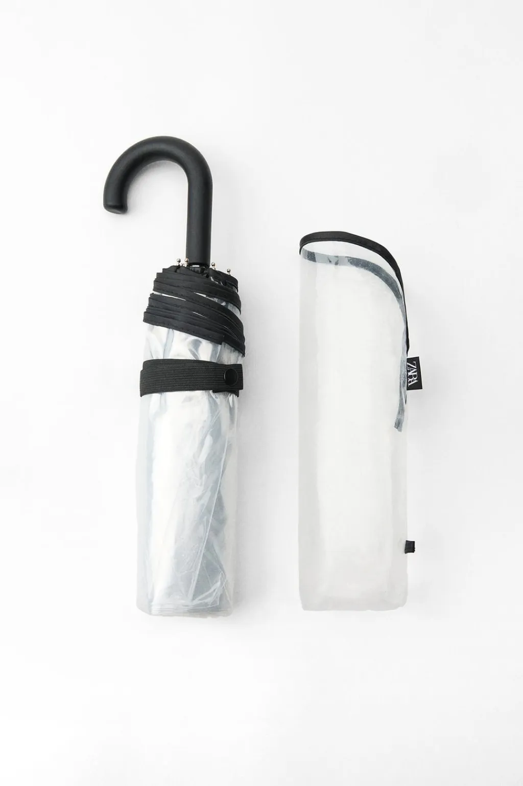 Fashion PARAGUAS PLEGABLE TRANSPARENTE Mujer Accesorios / Bisuteria