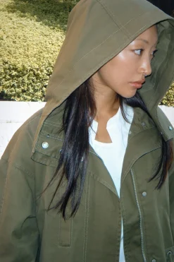 Online PARKA ALGODÓN CAPUCHA ZW COLLECTION Mujer Chaquetas / Cazadoras