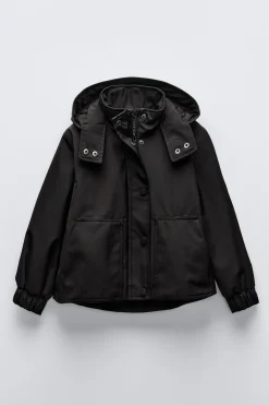 Niños ZARA 6 - 14 Años·Abrigos|6 - 14 Años·Abrigos<PARKA CAPUCHA