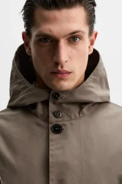 Outlet PARKA DESMONTABLE WATER REPELLENT Hombre Cazadoras|Abrigos / Gabardinas