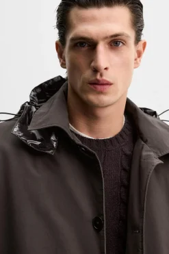 Best PARKA DESMONTABLE WATER REPELLENT Hombre Cazadoras|Abrigos / Gabardinas