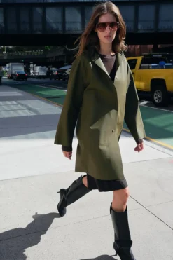 Hot PARKA ENGOMADA ZW COLLECTION Mujer Chaquetas / Cazadoras