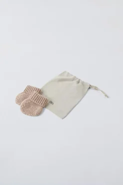 Niños ZARA 0 - 6 Meses·Patucos|0 - 6 Meses·Homewear<PATUCO LANA Y CASHMERE