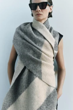 Online PAÑUELO ANCHO JACQUARD Mujer Accesorios / Bisuteria