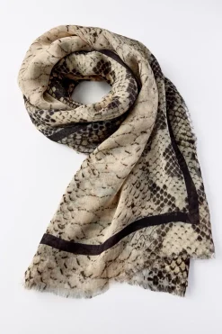 Hot PAÑUELO MODAL SEDA ESTAMPADO ANIMAL Mujer Accesorios / Bisuteria