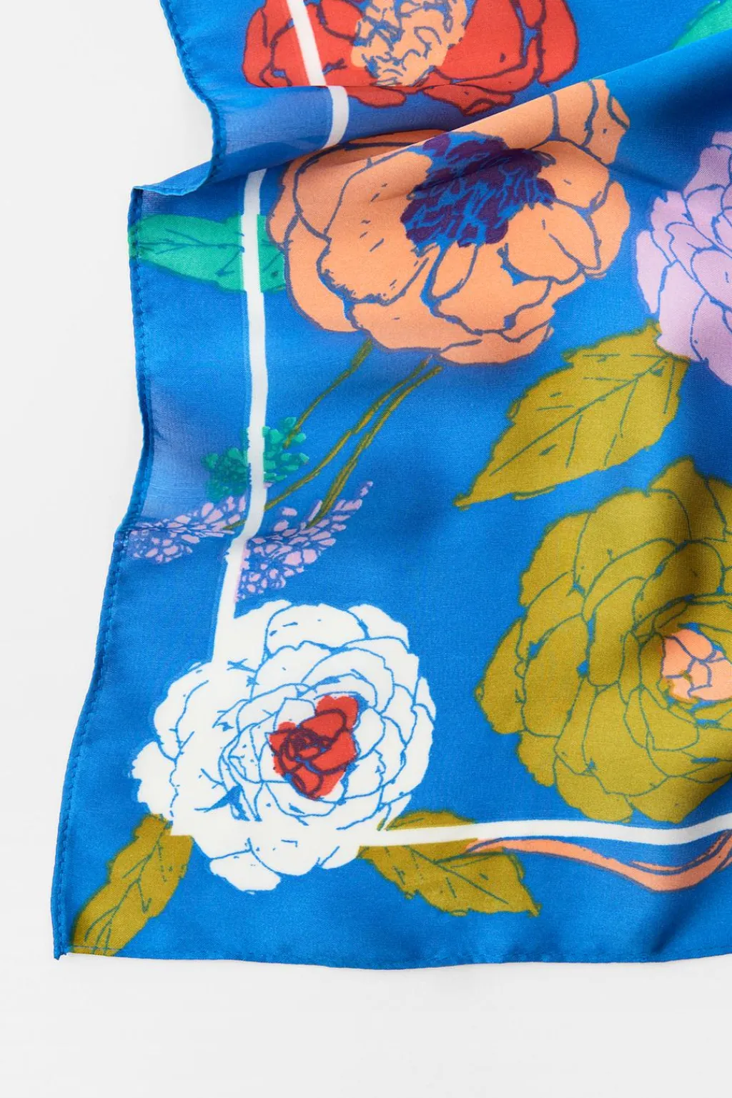 New PAÑUELO SATINADO ESTAMPADO Mujer Accesorios / Bisuteria