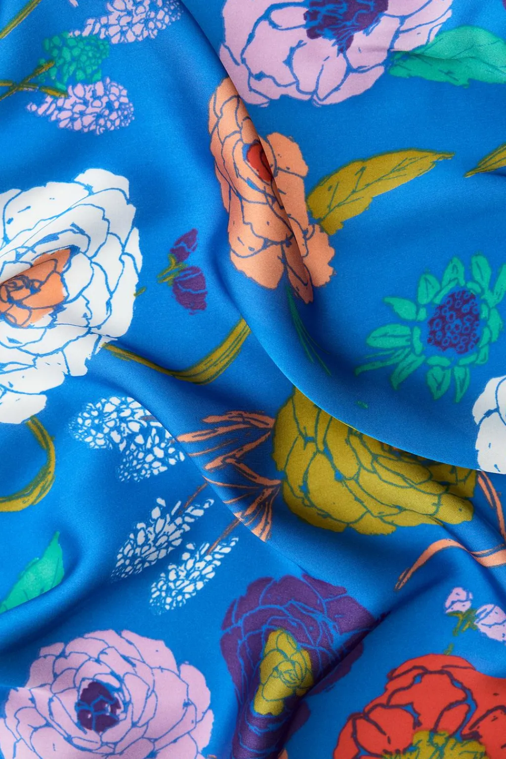 New PAÑUELO SATINADO ESTAMPADO Mujer Accesorios / Bisuteria