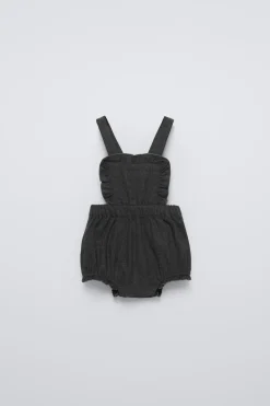 Niños ZARA 6 - 18 Meses·Vestidos / Monos<PELELE FRANELA