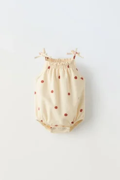 Niños ZARA 6 - 18 Meses·Vestidos / Monos<PELELE TOPOS