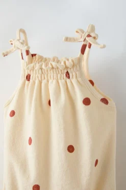 Niños ZARA 6 - 18 Meses·Vestidos / Monos<PELELE TOPOS