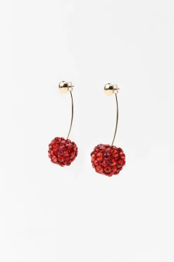 Outlet PENDIENTES CEREZA BRILLOS Mujer Accesorios / Bisuteria