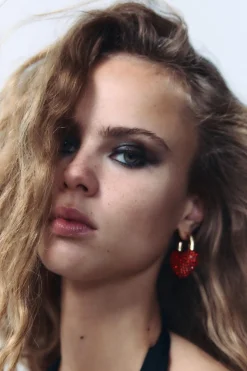 Online PENDIENTES CORAZÓN BRILLOS Mujer Accesorios / Bisuteria