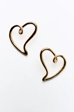 New PENDIENTES CORAZON Mujer Accesorios / Bisuteria