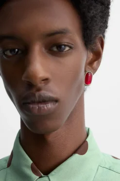 Discount PENDIENTES ESMALTE X HARRY LAMBERT Hombre Accesorios