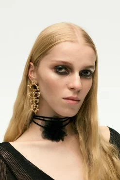 New PENDIENTES ESQUELETO Mujer Accesorios / Bisuteria