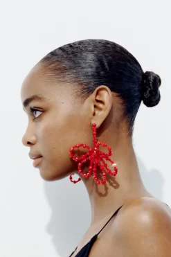 Online PENDIENTES FLOR ABALORIOS Mujer Accesorios / Bisuteria