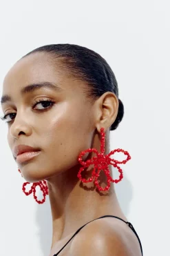 Online PENDIENTES FLOR ABALORIOS Mujer Accesorios / Bisuteria