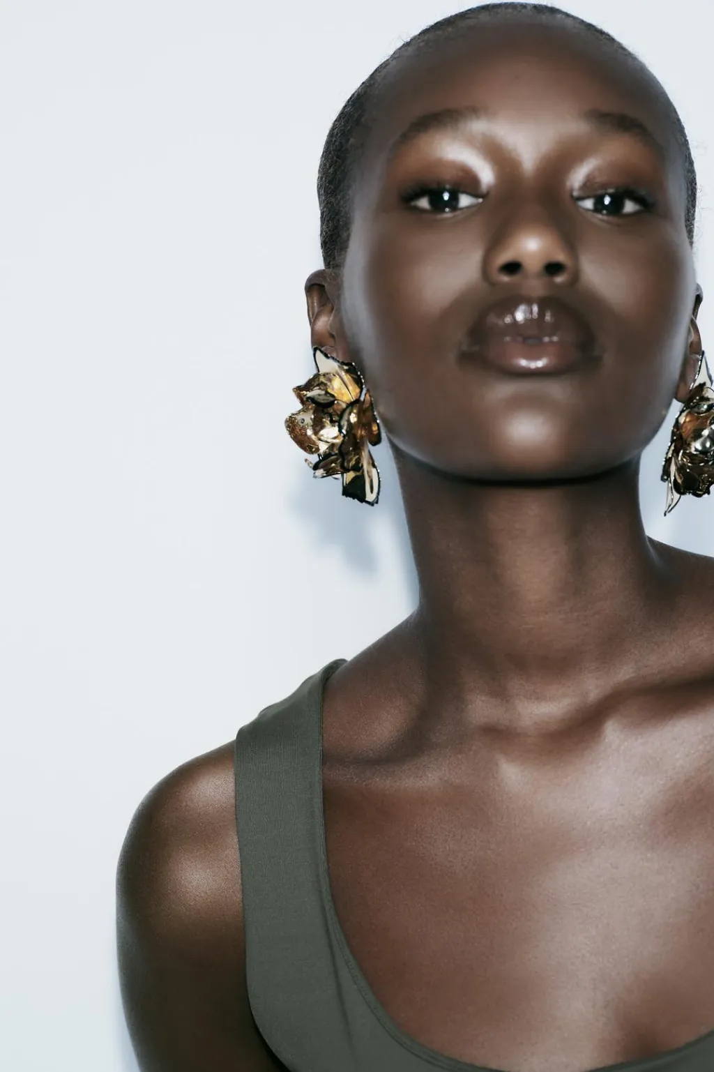 Fashion PENDIENTES FLOR ESMALTADA Mujer Accesorios / Bisuteria