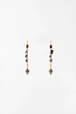 Hot PENDIENTES LARGOS CHARM PIEDRA Mujer Accesorios / Bisuteria