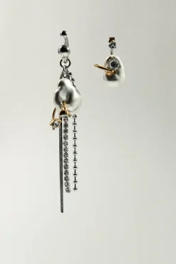 Fashion PENDIENTES PIERCING PERLAS JOYAS Mujer Accesorios / Bisuteria