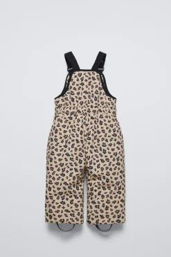 Niños ZARA 1½ - 6 Años·Pantalones|1½ - 6 Años·Chándal<PETO ANIMAL PRINT WATER REPELLENT Y WIND RESISTANCE SKI COLLECTION